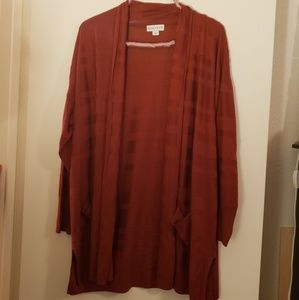 Ava & Viv Rust Orange Sweater [Size 2X]